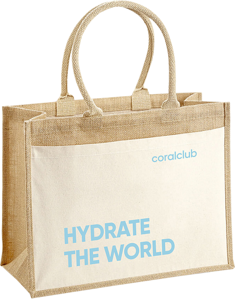 Canvas bag "Hydrate the World"