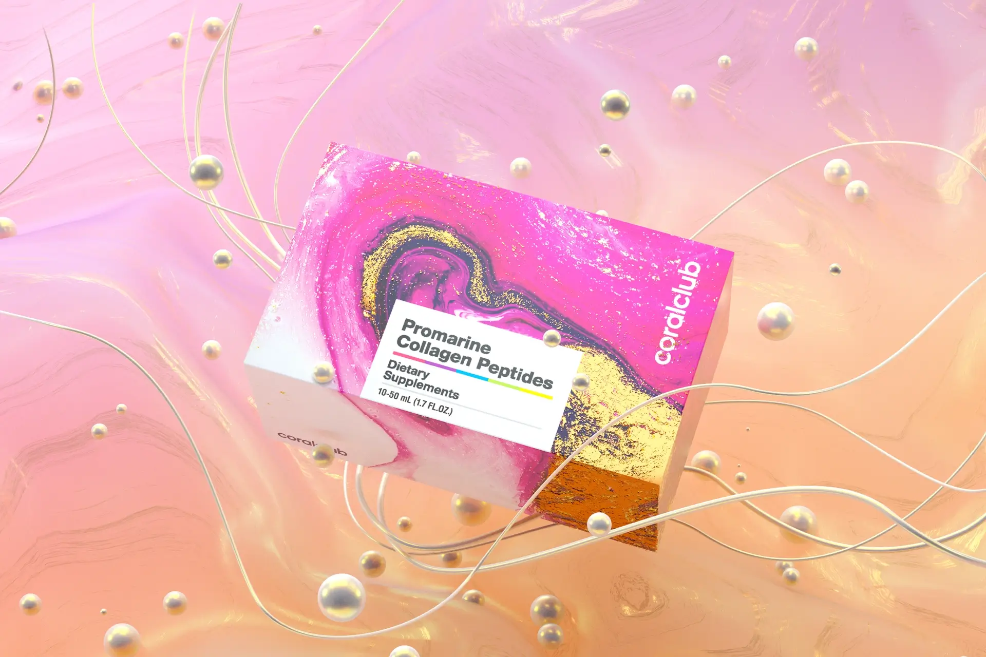 პრომარინი კოლაგენის პეპტიდები & კორალ-მაინი